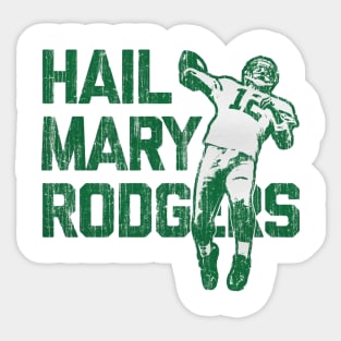 Aaron Rodgers Green Bay Hail Mary Sticker